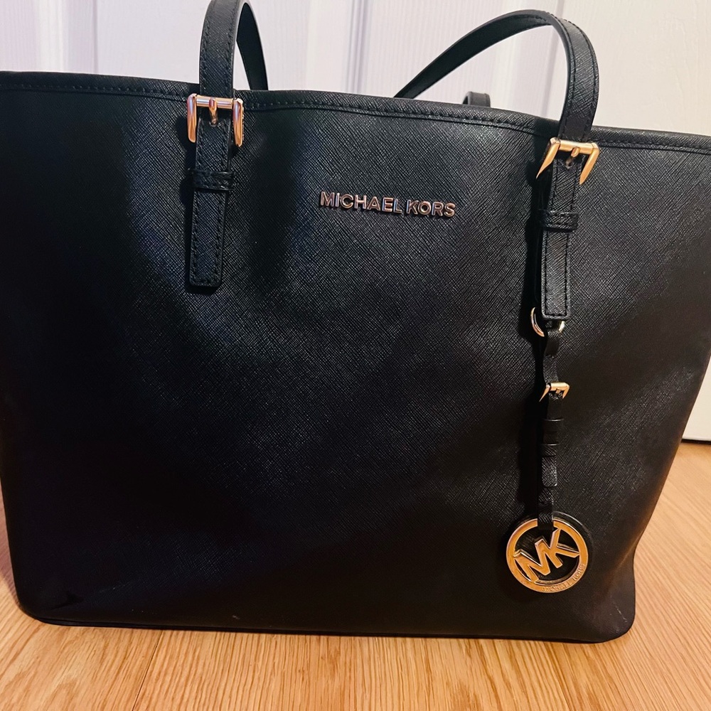 Michael Kors Black Tote Bag